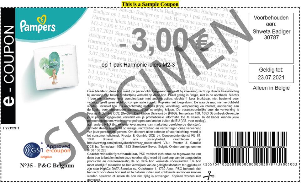 Coupon de réduction à imprimer