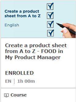 snip create a productsheet